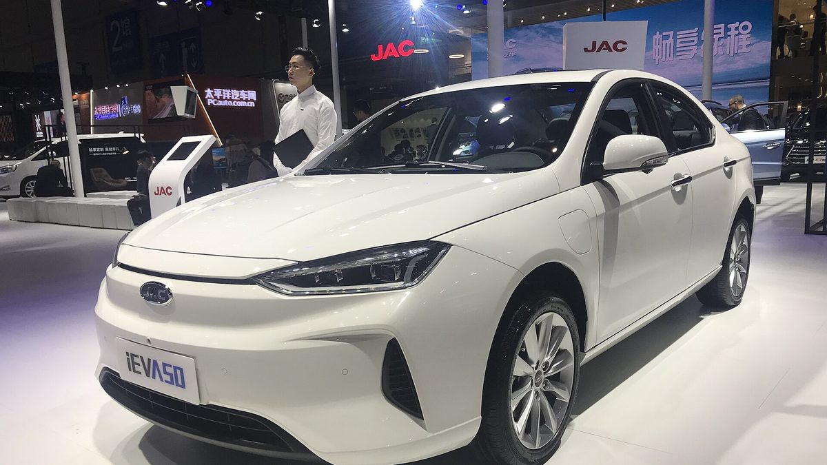 JAC iEVA50 — Sedan (BEV)